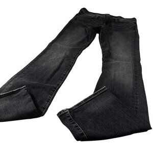 7 For All Mankind Denim Jeans Women Dojo Flared Mid Rise Pants Wide Leg Y2k